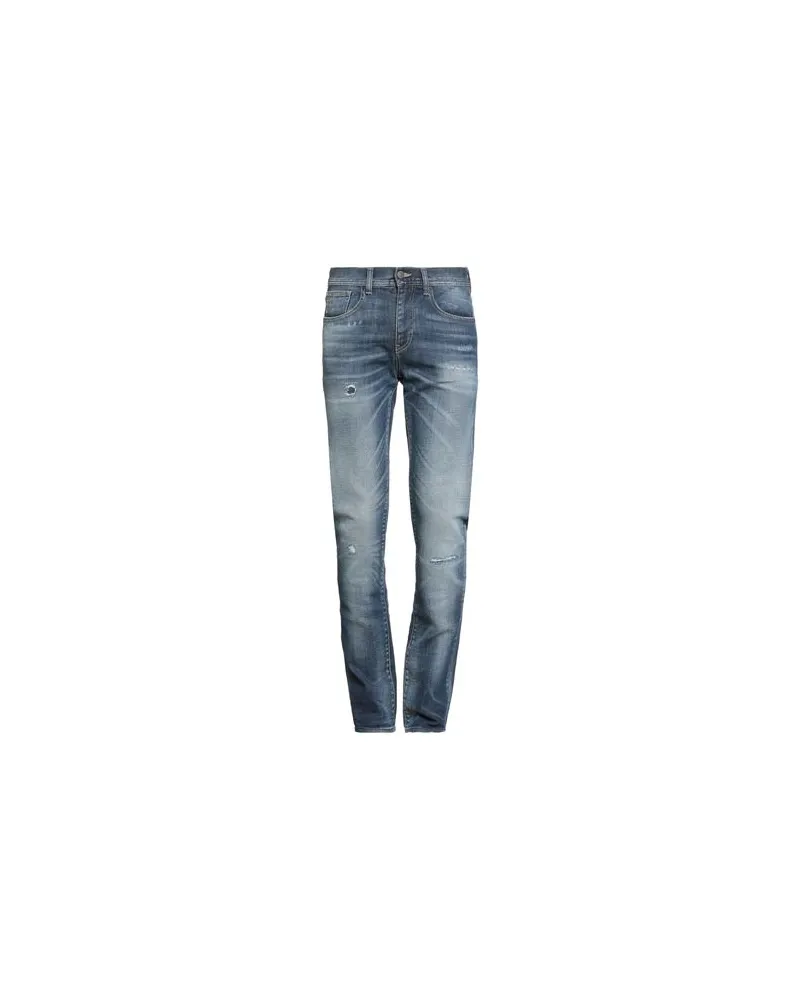 Armani Exchange HOSEN & RÖCKE - Jeanshosenauf YOOX.COM Blau