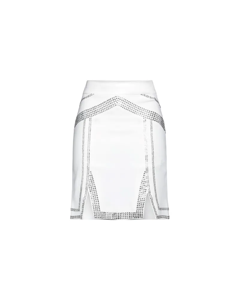 Philipp Plein HOSEN & RÖCKE - Miniröckeauf YOOX.COM Elfenbein