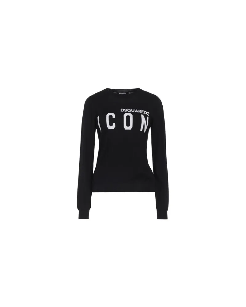 Dsquared2 STRICKWAREN - Pulloverauf YOOX.COM Schwarz