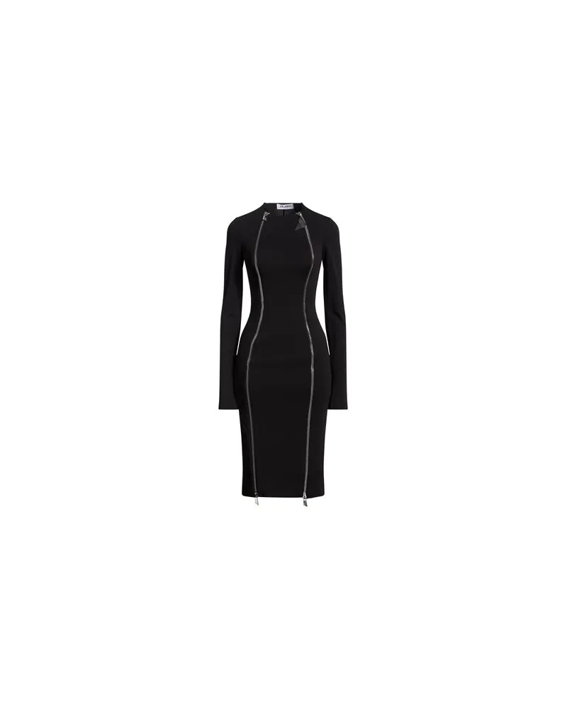ATTICO KLEIDER - Midi-Kleiderauf YOOX.COM Schwarz