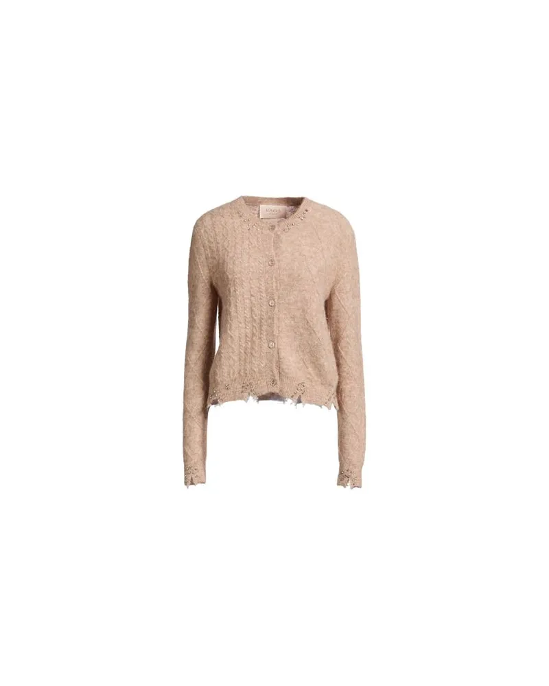 Kaos STRICKWAREN - Strickjackenauf YOOX.COM Beige