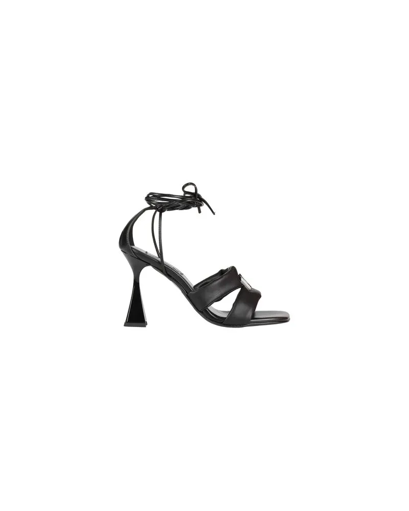 Karl Lagerfeld SCHUHE - Sandalenauf YOOX.COM Schwarz