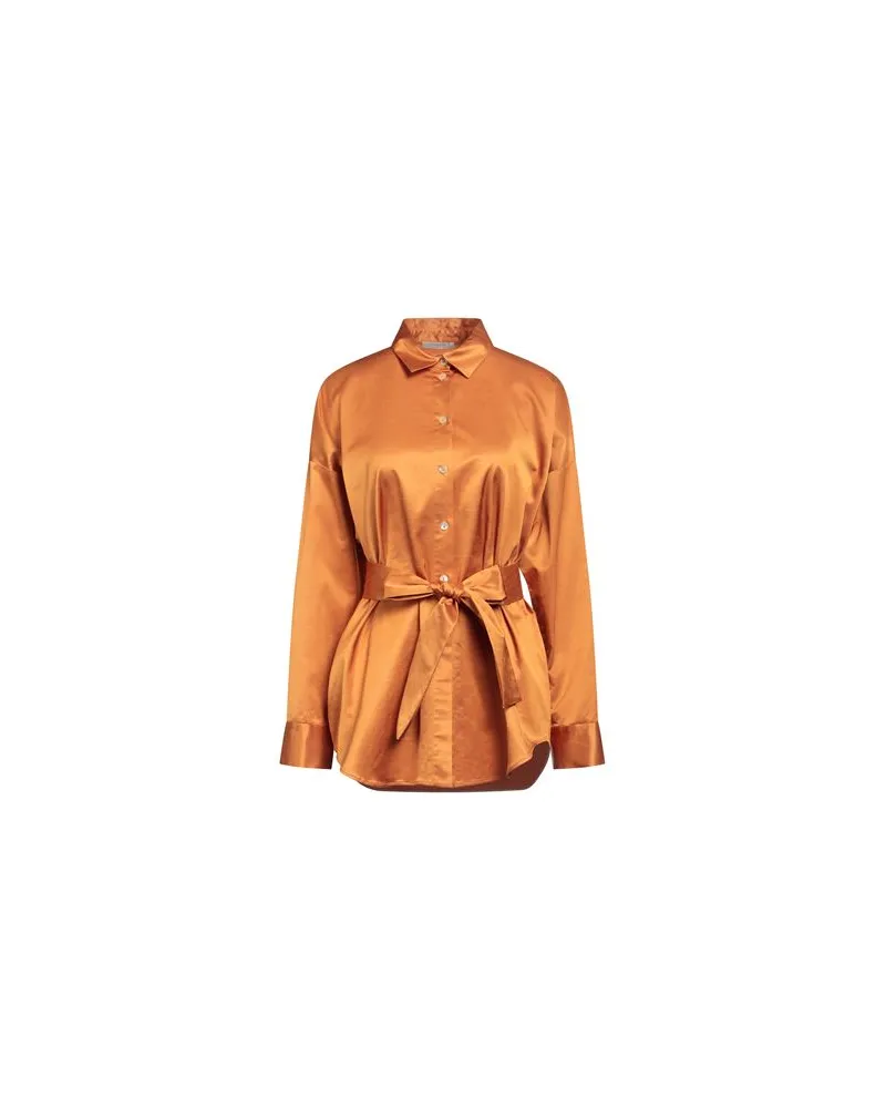 VIA MASINI 80 TOPS - Hemdenauf YOOX.COM Orange