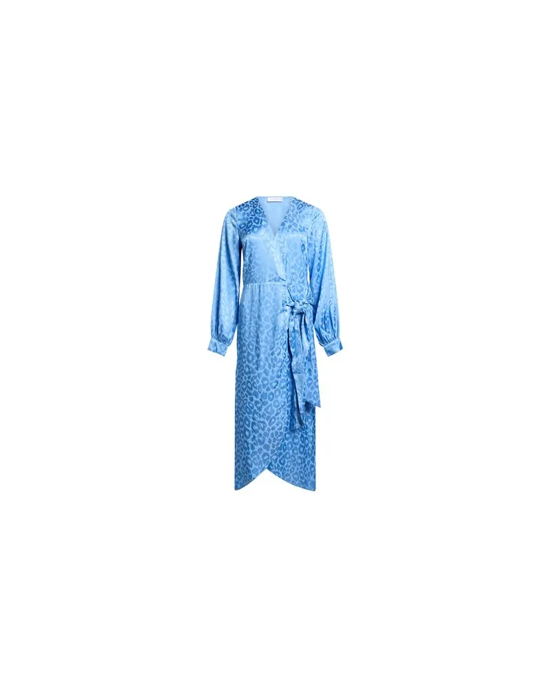 Never Fully Dressed KLEIDER - Maxi-Kleiderauf YOOX.COM Blau