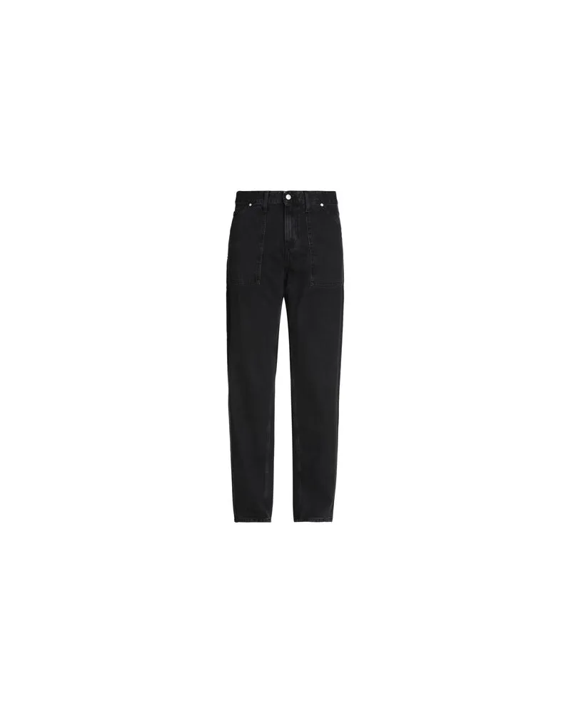 Calvin Klein HOSEN & RÖCKE - Jeanshosenauf YOOX.COM Schwarz