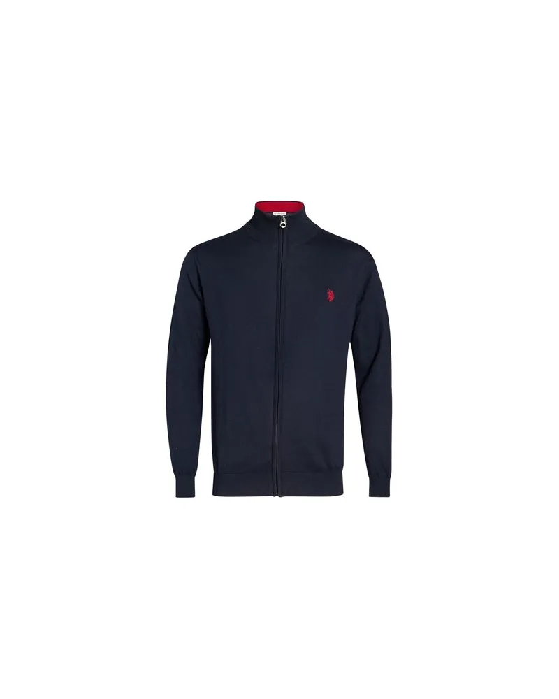 U.S. Polo Assn.  U POLO ASSN. - STRICKWAREN - Strickjackenauf YOOX.COM Nachtblau