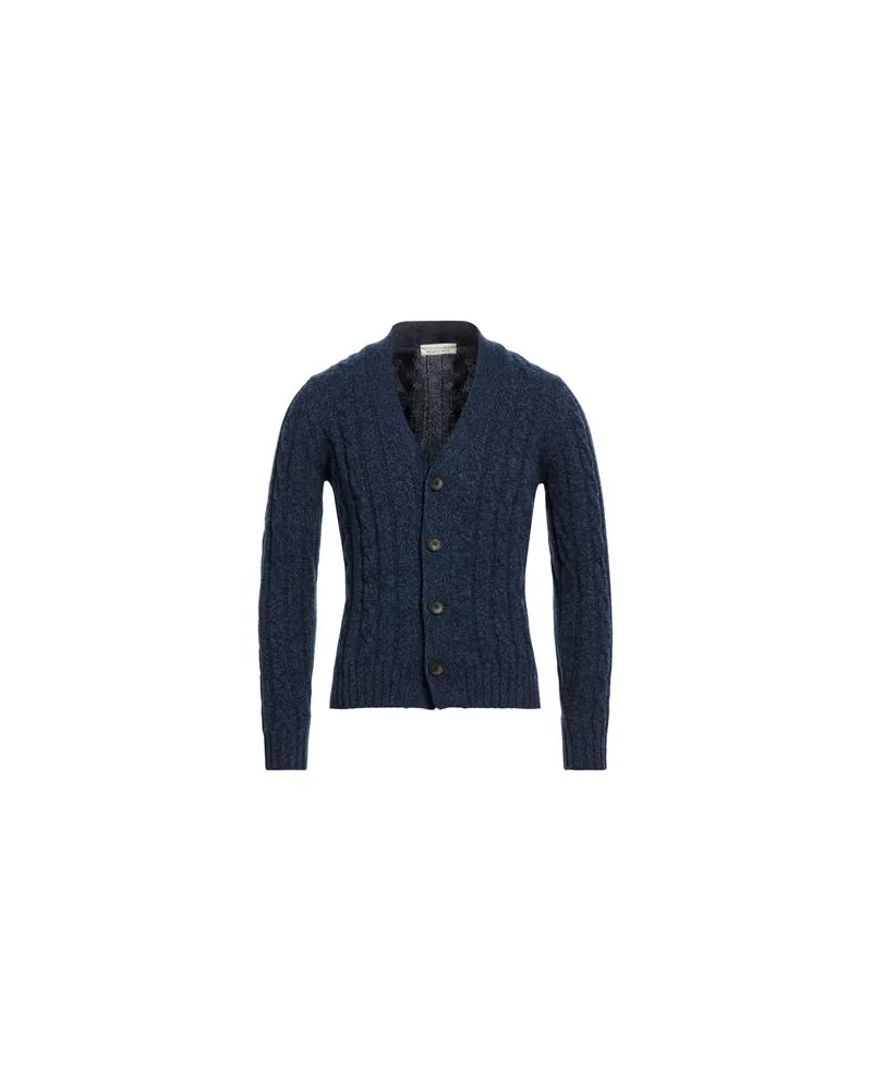 Filippo de Laurentiis STRICKWAREN - Strickjackenauf YOOX.COM Blau