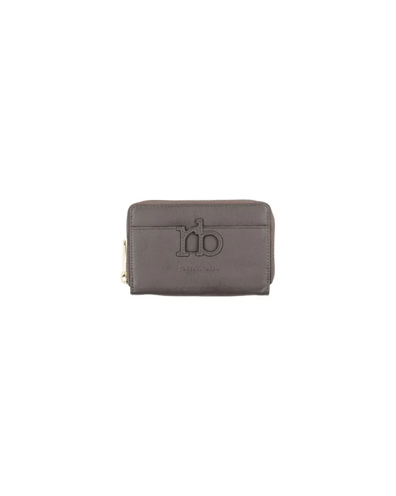 Rocco Barocco Kleinlederwaren - Brieftaschenauf YOOX.COM Dunkelbraun
