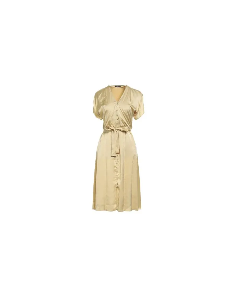 MARCIANO Los Angeles KLEIDER - Midi-Kleiderauf YOOX.COM Pastellgelb