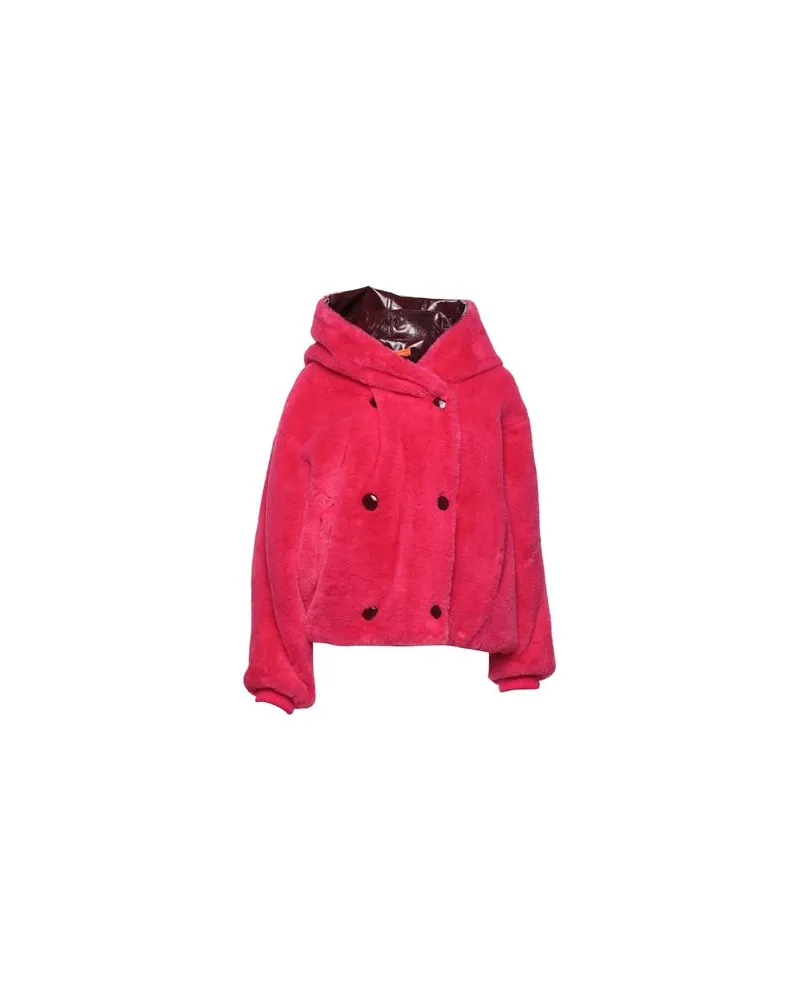 OOF WEAR JACKEN & MÄNTEL - Shearling- & Kunstfellauf YOOX.COM Fuchsia