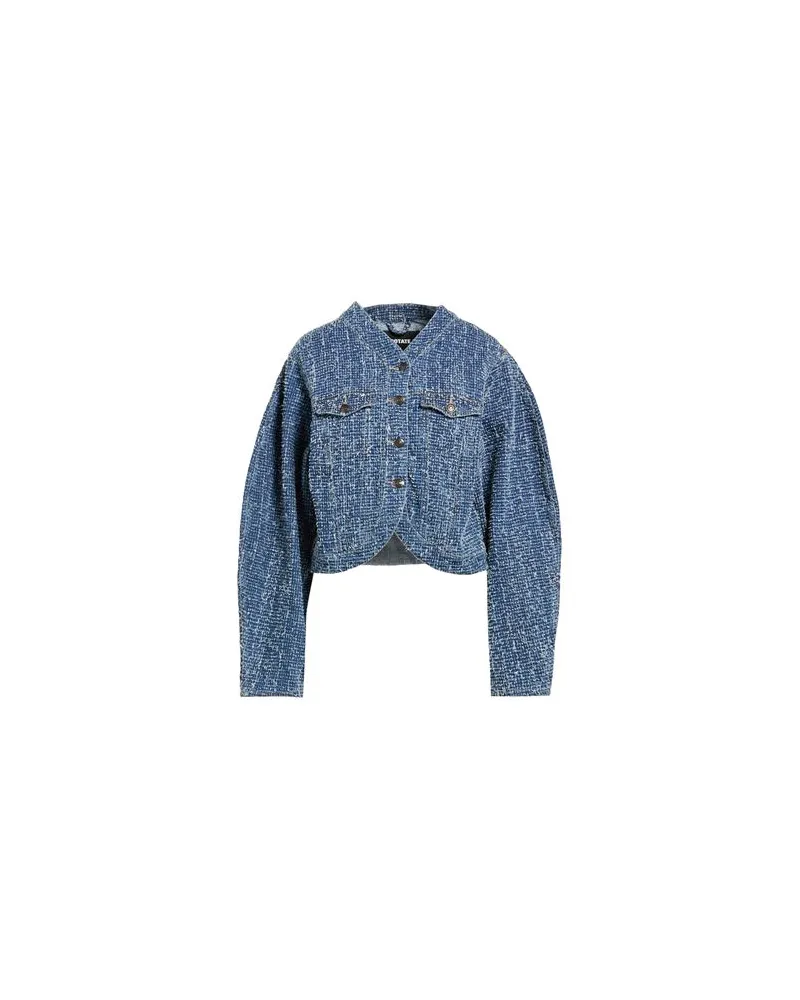 ROTATE Birger Christensen JACKEN & MÄNTEL - Jeansjacken/Mäntelauf YOOX.COM Blau