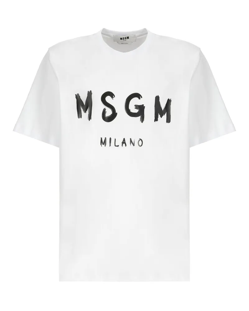 MSGM T-shirts Weiß