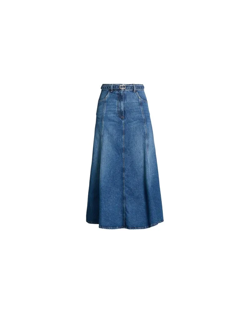 Twin-Set HOSEN & RÖCKE - Jeansröckeauf YOOX.COM Blau