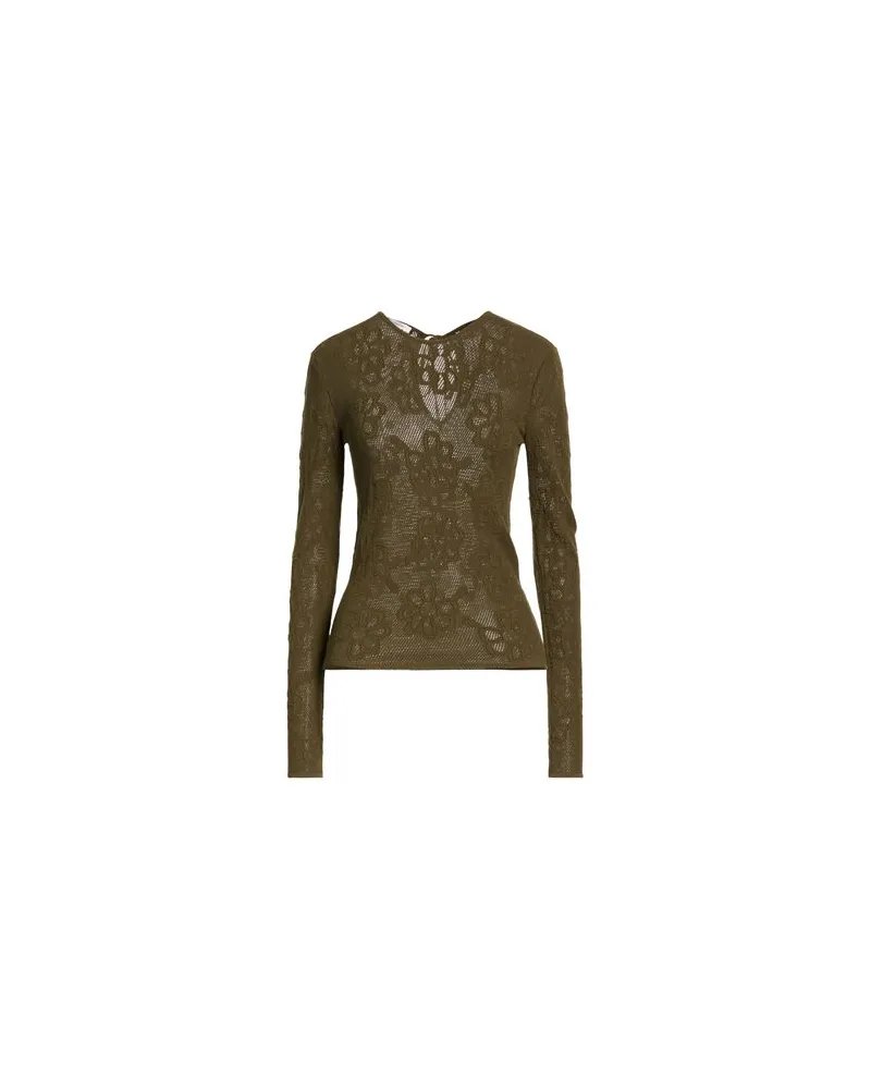 Cecilie Bahnsen STRICKWAREN - Pulloverauf YOOX.COM Militärgrün