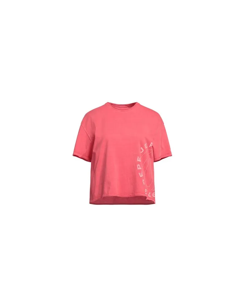 Pepe Jeans TOPS - T-shirtsauf YOOX.COM Koralle