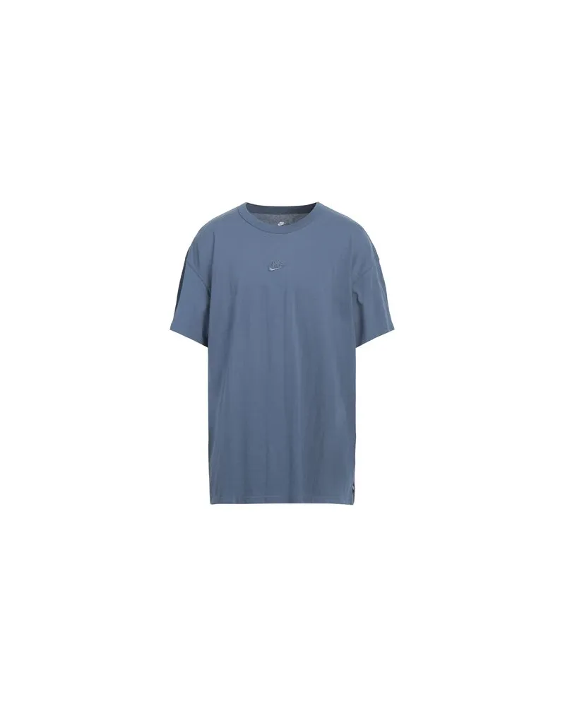 Nike Premium Essentials  sustainable T-Shirt  - Premium Essentials  sustainable T-Shirt - TOPS - T-shirtsauf YOOX.COM Taubenblau