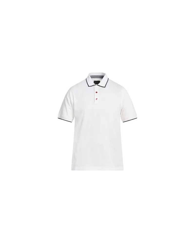 Kiton TOPS - Poloshirtsauf YOOX.COM Weiß