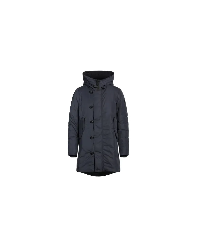 Peuterey JACKEN & MÄNTEL - Mäntelauf YOOX.COM Taubenblau