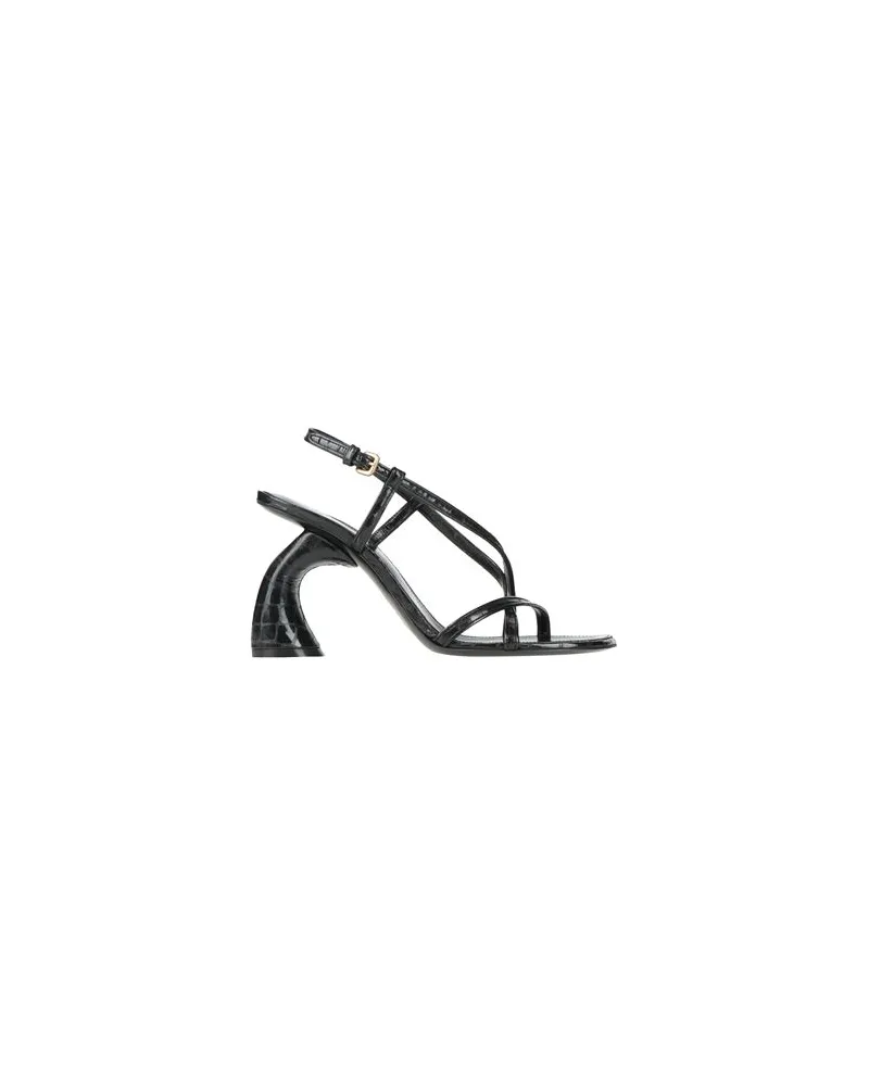 Dries van Noten SCHUHE - Sandalenauf YOOX.COM Schwarz