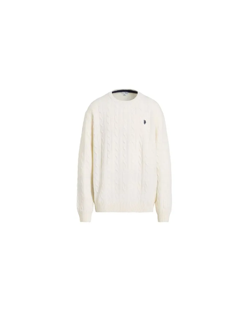 U.S. Polo Assn.  STRICKWAREN - Pulloverauf YOOX.COM Weiß