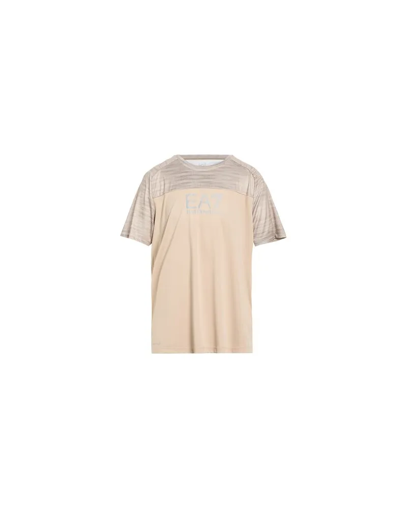 EA7 TOPS - T-shirtsauf YOOX.COM Beige