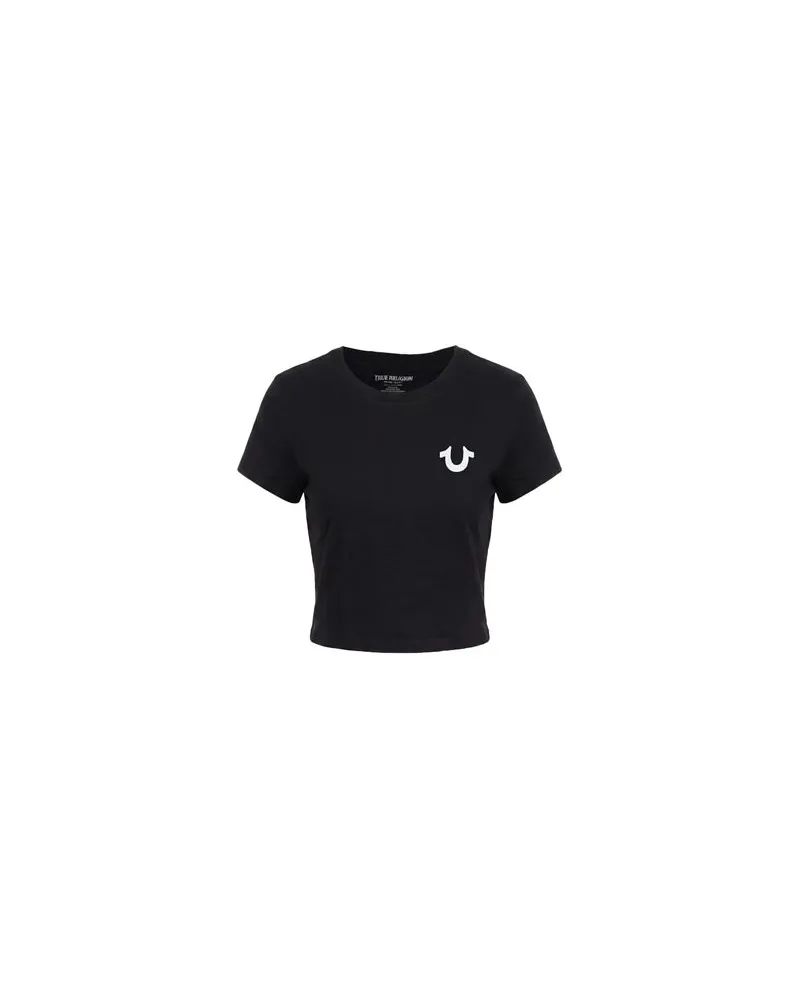 True Religion TOPS - T-shirtsauf YOOX.COM Schwarz