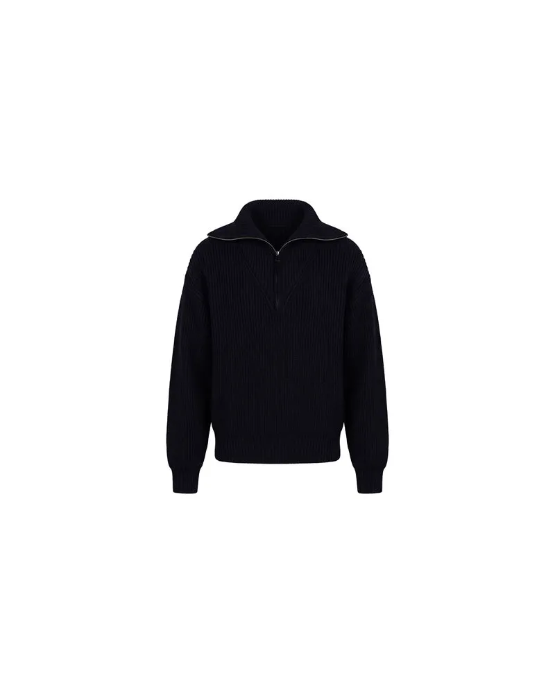 Officine Generale STRICKWAREN - Pulloverauf YOOX.COM Nachtblau
