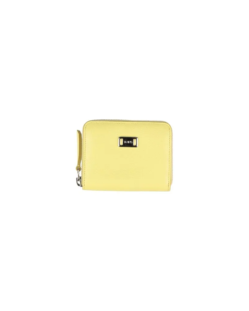 TOD'S Kleinlederwaren - Brieftaschenauf YOOX.COM Gelb