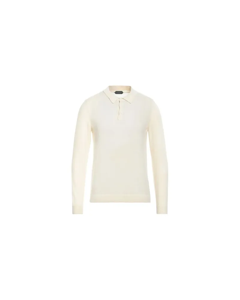 Zanone STRICKWAREN - Pulloverauf YOOX.COM Cremeweiß
