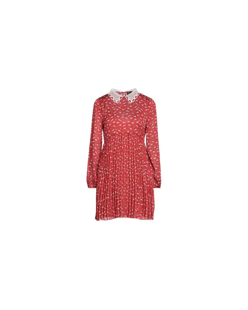 Maje KLEIDER - Mini-Kleiderauf YOOX.COM Rot