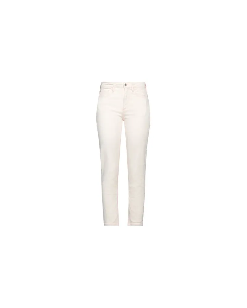Guess HOSEN & RÖCKE - Jeanshosenauf YOOX.COM Cremeweiß