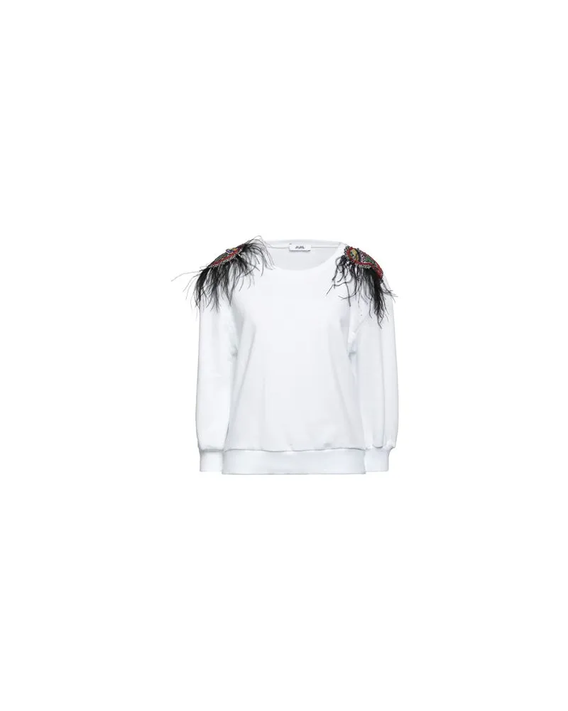 Jijil TOPS - Sweatshirtsauf YOOX.COM Weiß