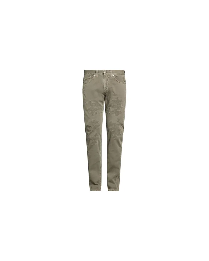 Dondup HOSEN & RÖCKE - Hosenauf YOOX.COM Militärgrün