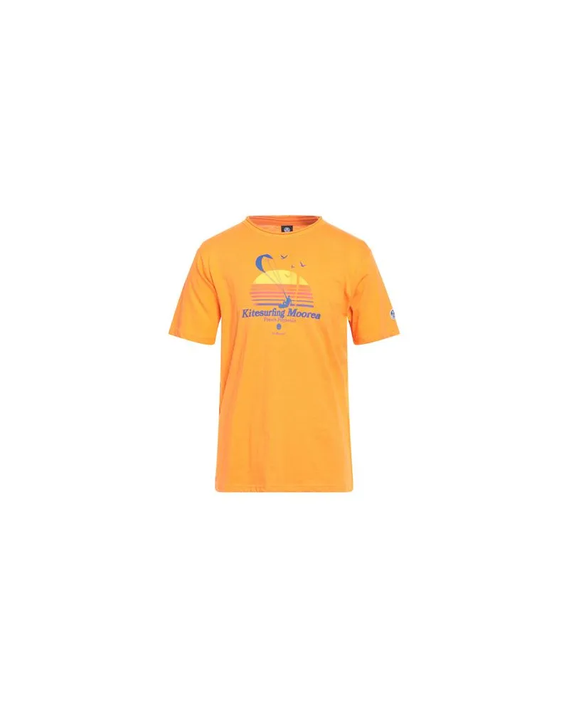 North Sails TOPS - T-shirtsauf YOOX.COM Orange