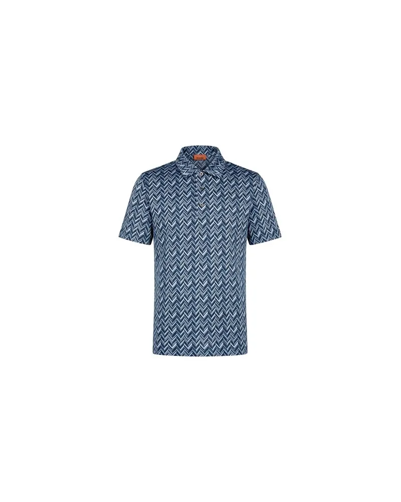 Missoni TOPS - Poloshirtsauf YOOX.COM Blau