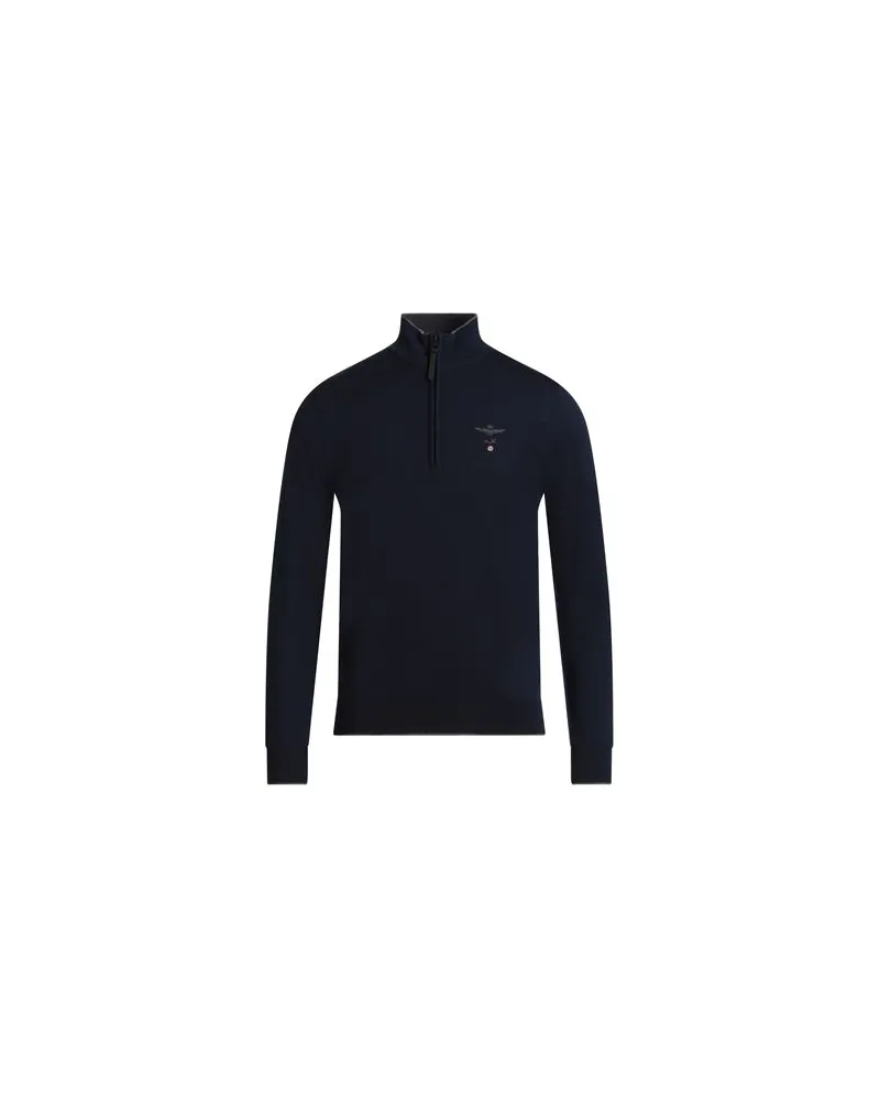 Aeronautica Militare STRICKWAREN - Pulloverauf YOOX.COM Marineblau