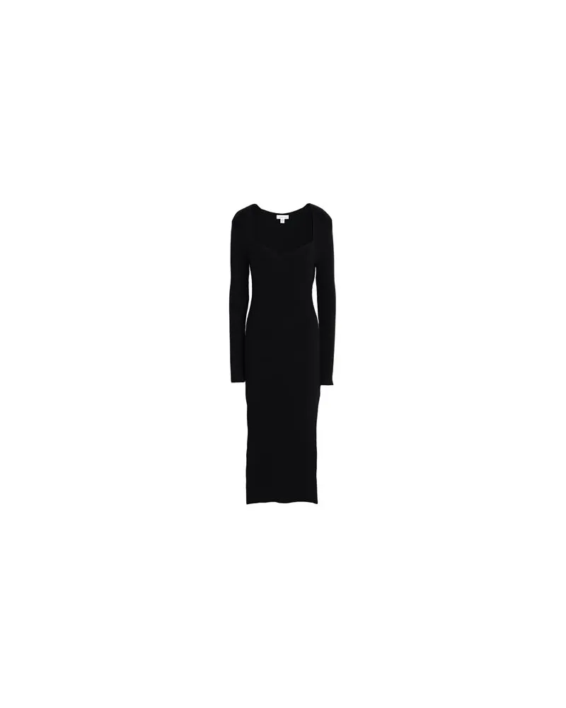 Topshop KLEIDER - Midi-Kleiderauf YOOX.COM Schwarz