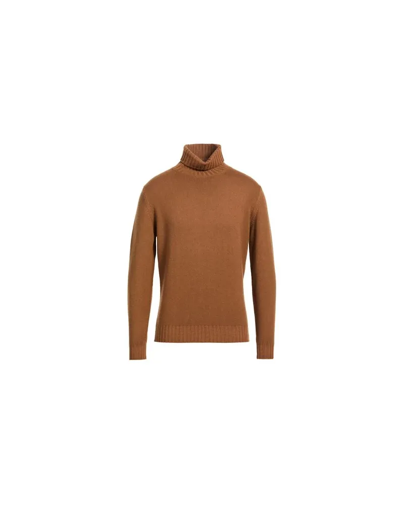 Filippo de Laurentiis STRICKWAREN - Rollkragenpulloverauf YOOX.COM Lederfarben