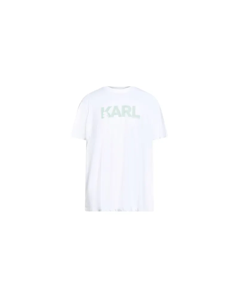 Karl Lagerfeld BEACHWEAR - TOPS - T-shirtsauf YOOX.COM Weiß