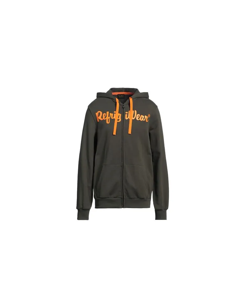 RefrigiWear TOPS - Sweatshirtsauf YOOX.COM Militärgrün