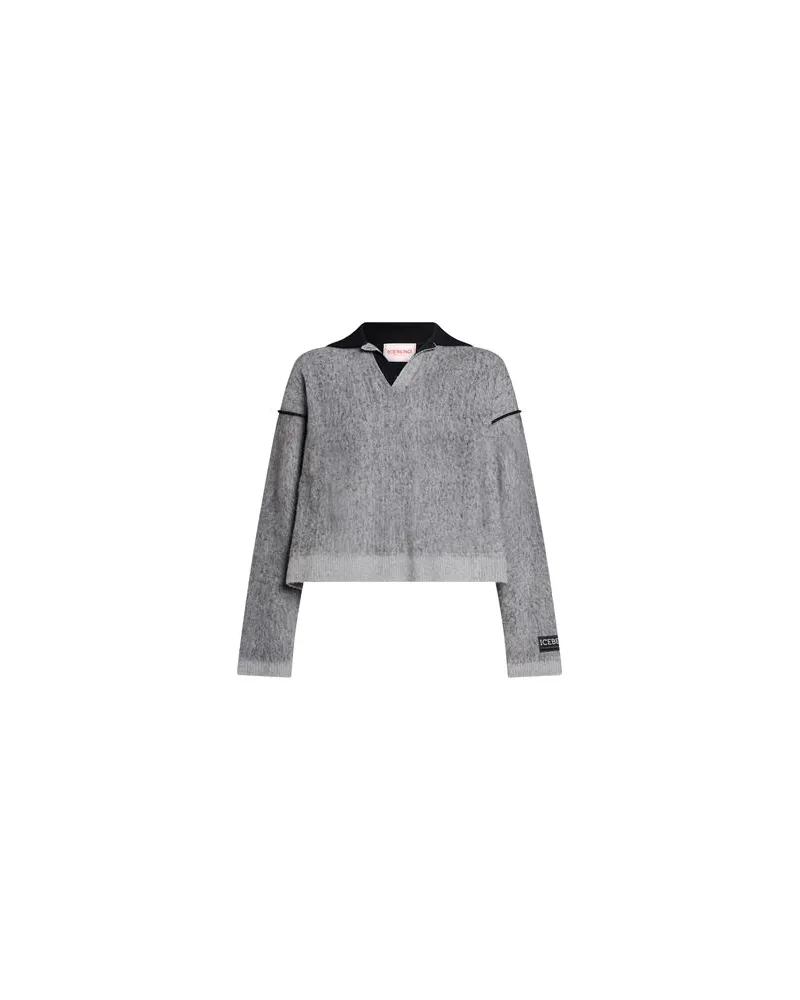 Iceberg STRICKWAREN - Pulloverauf YOOX.COM Grau