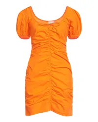 Ganni Mini-Kleid Orange