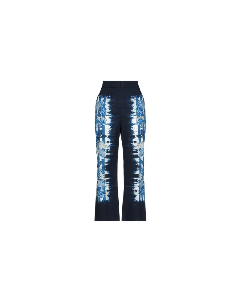 Alberta Ferretti HOSEN & RÖCKE - Hosenauf YOOX.COM Nachtblau
