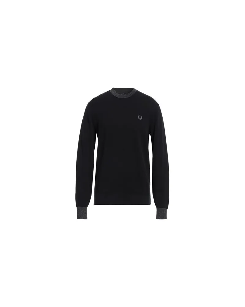Fred Perry STRICKWAREN - Pulloverauf YOOX.COM Schwarz