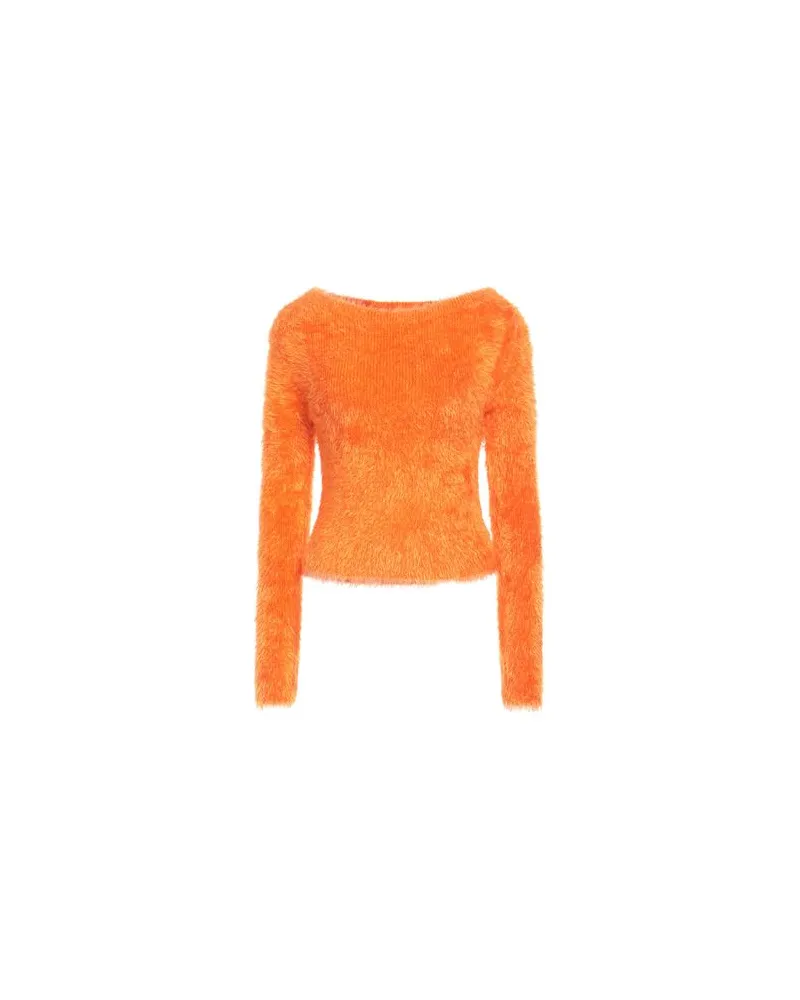Marine Serre STRICKWAREN - Pulloverauf YOOX.COM Orange