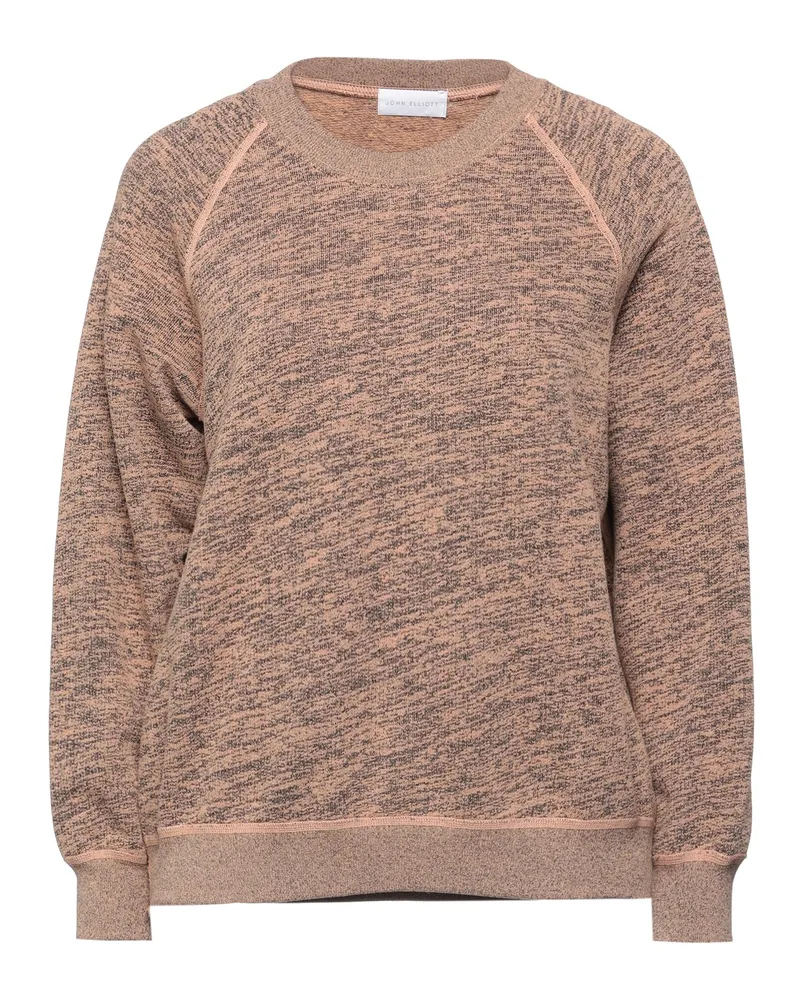 John Elliott + Co Sweatshirt Hellbraun