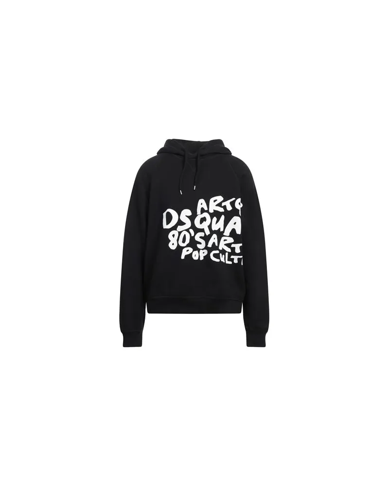 Dsquared2 TOPS - Sweatshirtsauf YOOX.COM Schwarz