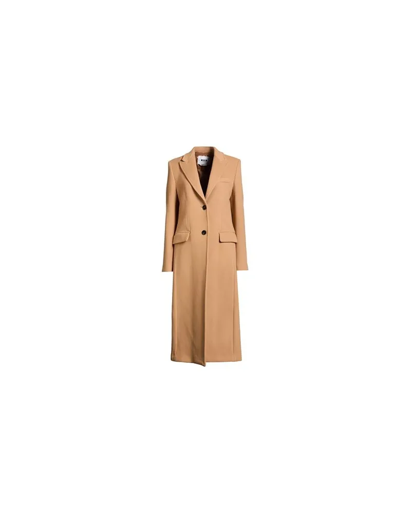 MSGM JACKEN & MÄNTEL - Mäntelauf YOOX.COM Kamel