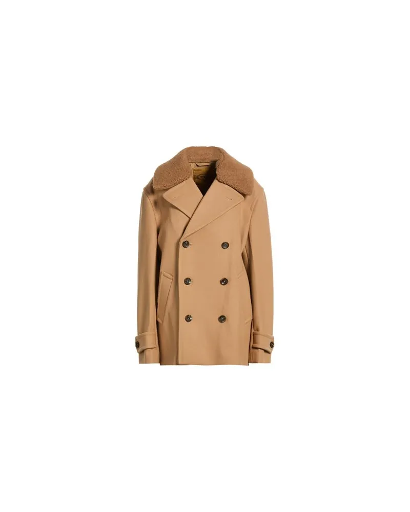 TOD'S JACKEN & MÄNTEL - Mäntelauf YOOX.COM Kamel