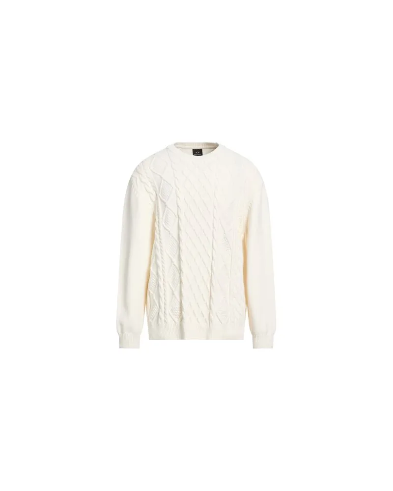 Armani Exchange STRICKWAREN - Pulloverauf YOOX.COM Elfenbein